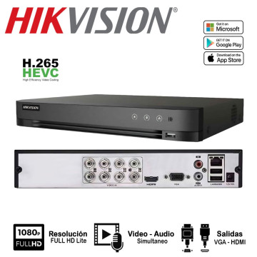 XVR HIKVISION 8 canales...