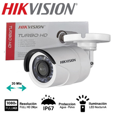 Camara HIKVISION XVR 2Mpx...