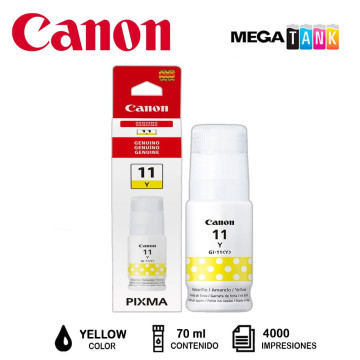 Tinta Gi11 Yellow CANON - 70ml
