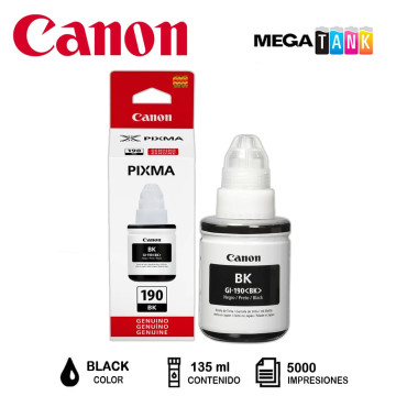 Tinta Gi190 Black CANON -...