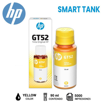 Tinta GT52 Yelow HP - 90ml