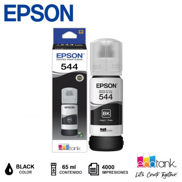 Tinta 544 Black EPSON - 65ml