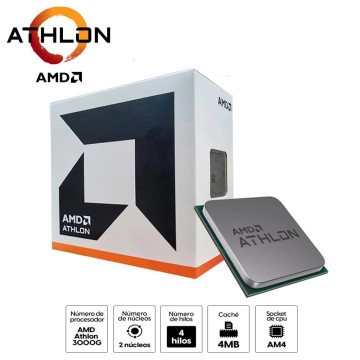 Procesador AMD Athlon 3000G...
