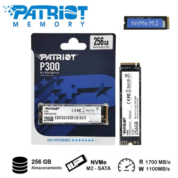 Disco SSD PATRIOT 256GB M2