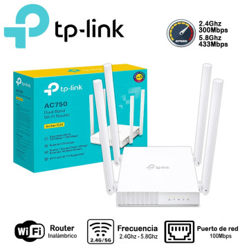 Router TPLINK ARCHER C24...