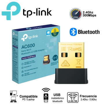 Adaptador inalámbrico 4.2...
