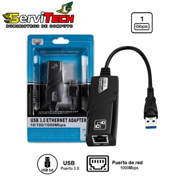 Adaptador USB red ethernet...