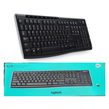 Teclado LOGITECH K270 -...