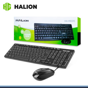 Kit teclado/mouse HALION...