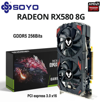 Tarjeta de video AMD RX580...