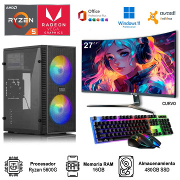 CPU AMD Ryzen 5600G  +...